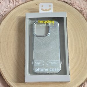 Heyday Artist Series Silver Phone Case for iPhone 16 Pro, New In Box